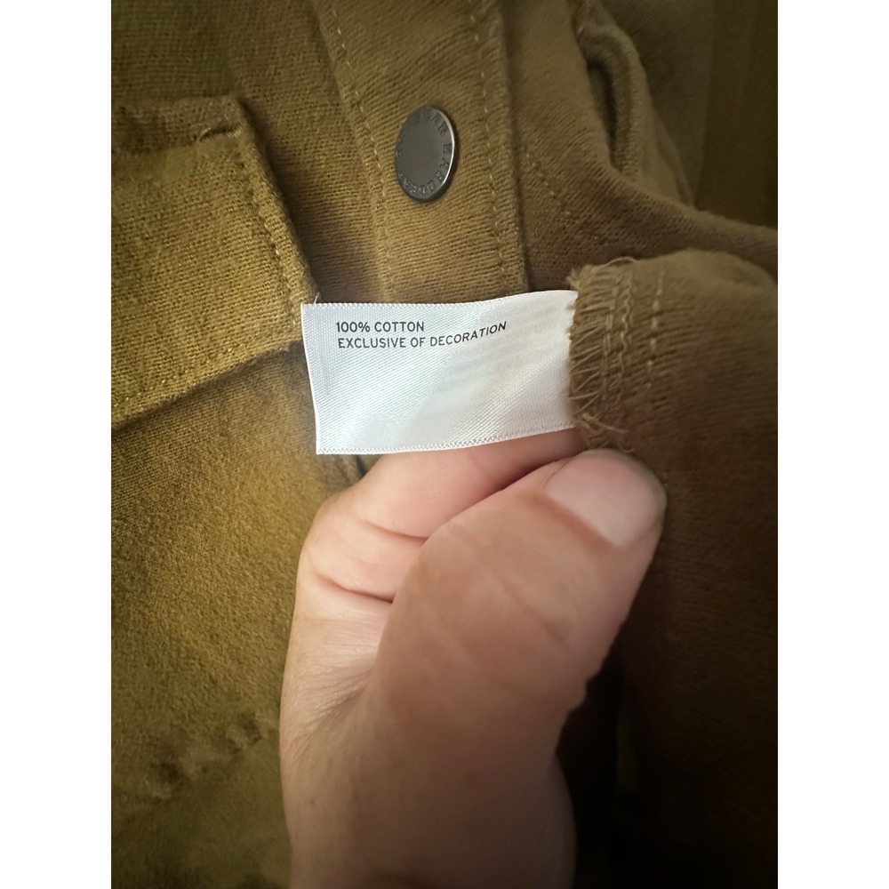 Alaskan Hardgear Duluth Trading Co Mens Small Olive Green Snap Shirt Jacket - Picture 9 of 9